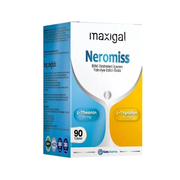 Maxigal Neromiss 90 Tablet ürün görseli 1