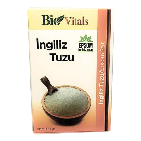 Bio Vitals İngiliz Tuzu 200 Gr ürün görseli 1