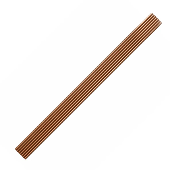 Özen (1 Adet) Metalik Bronz Renk Çizgili Çekmece Kulp 768 mm Modern Uzun Dolap Mobilya Kulbu Kulp ürün görseli 1