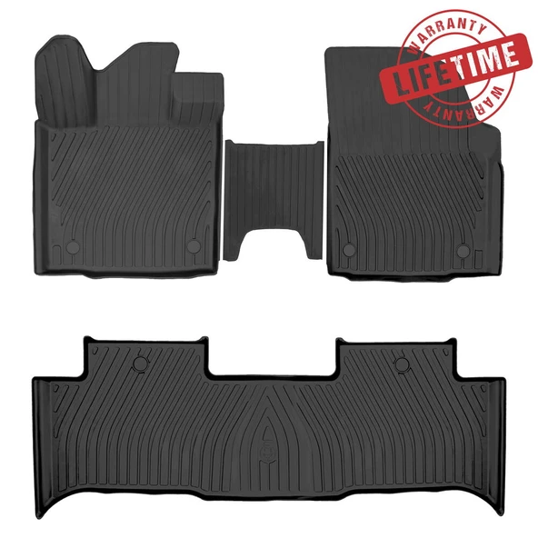 Rizline Premium Togg T10F 2025 + 3D Havuzlu Paspas Siyah ürün görseli 1