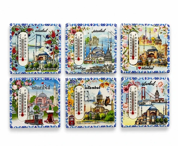 İstanbul Temalı Buzdolapı Süsü Magnet Alk5828 ürün görseli 1