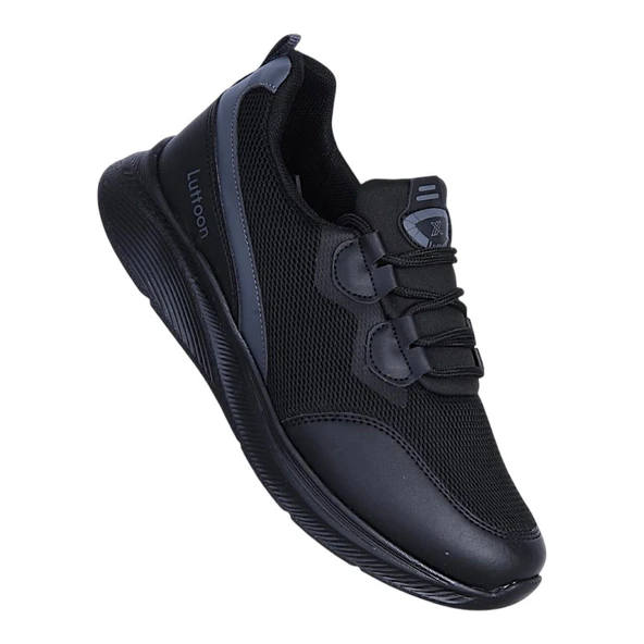 Luttoon Prt-4172 Siyah Anorak Erkek Sneaker Ayakkabı ürün görseli 1