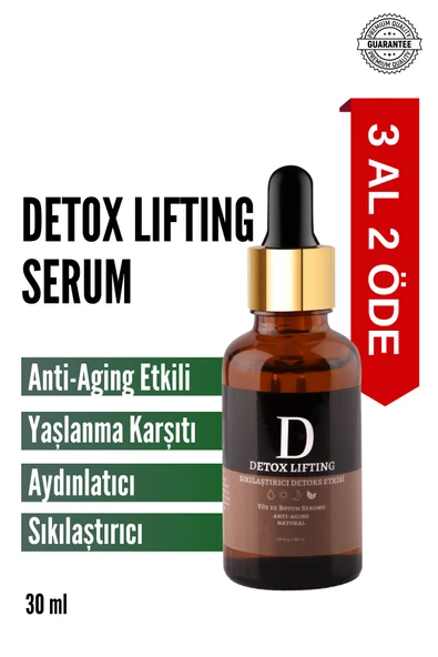 For You Gold Cilt Yenileyici, Sıkılaştırıcı Ve Toparlayıcı Detoks Lifting Cilt Bakım Serumu (ALLANTOİN) 30ml ürün görseli 1