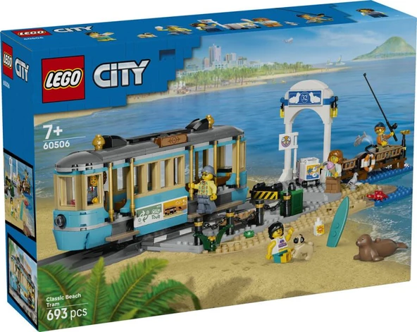 LEGO City 60506 Classic Beach Tram ürün görseli 1
