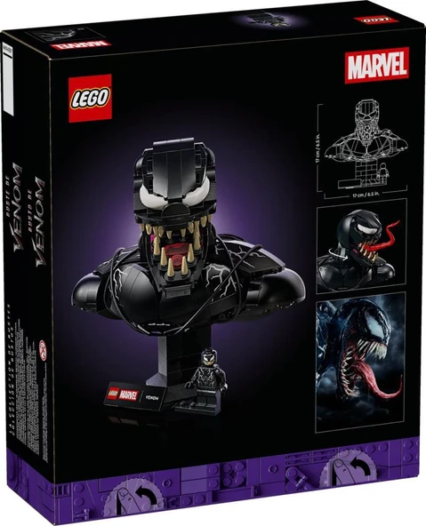 LEGO Super Heroes 76356 Venom Bust - Resim 2