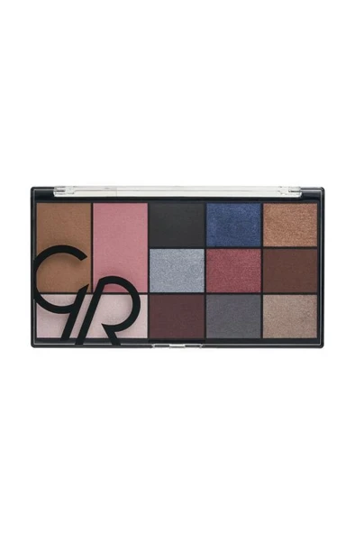 Golden Rose City Style Face and Eye Palette - 02 Smokey - Yüz & Göz Paleti ürün görseli 1