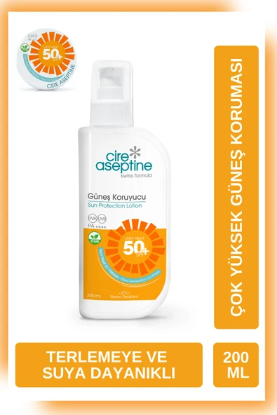 Cire Aseptine SPF50+ Güneş Koruyucu 200 ml ürün görseli 1