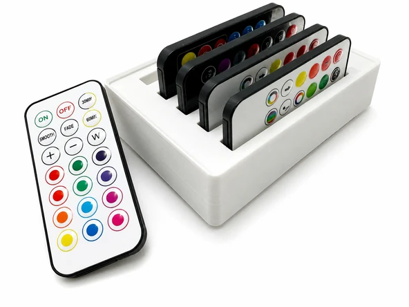 ?✨ 5 Bölmeli Uzaktan Kumanda Düzenleyici Organizer Masaüstü Kumanda Tutucu ürün görseli 1