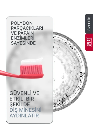 Splat White Plus Beyaz Diş Macunu 100 ml 2 Adet - Resim 5