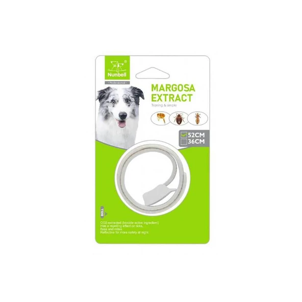 Nunbell Bitkisel Pire ve Kene Uzaklaştırıcı Köpek Tasması 52 Cm ürün görseli 1