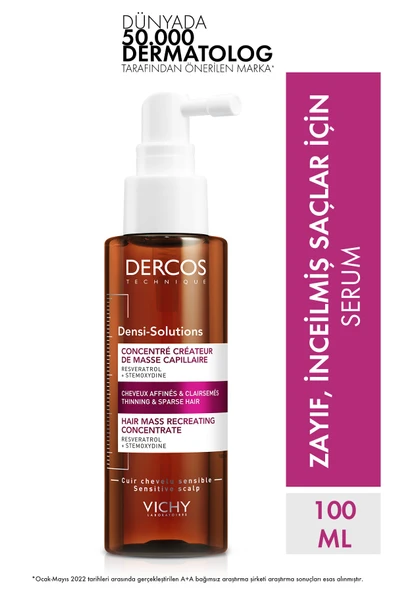 Vichy Dercos Densi Solutions Serum Saç Dolgunlaştırıcı 100 ml ürün görseli 1