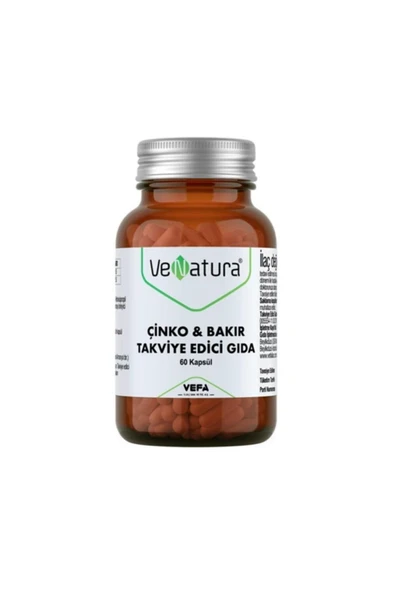 Venatura Çinko & Bakır 60 Kapsül ürün görseli 1