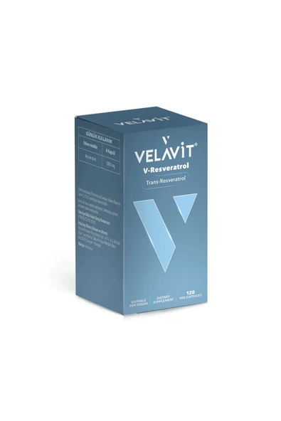 VELAVİT V-RESVERATROL 120 KAPSÜL ürün görseli 1