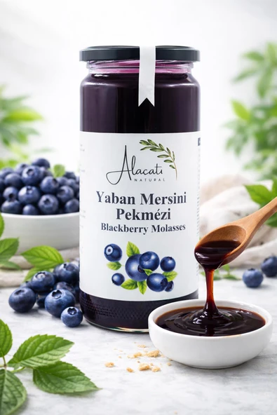 Alaçatı Naturel Yaban Mersini Pekmezi 640 gr ürün görseli 1