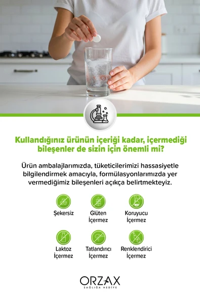 Efervit Vitamin C 1000 mg 20 Efervesan Tablet 3 Adet - Resim 6