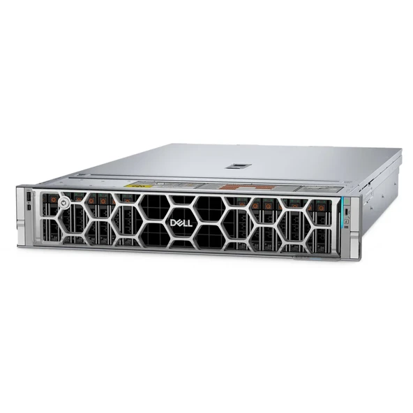 DELL PowerEdge R770 Intel Xeon 2x6507P 2x64GB DDR5 8x2.4TB 10K SAS 2.5'' 2x1500W Rack Server ürün görseli 1