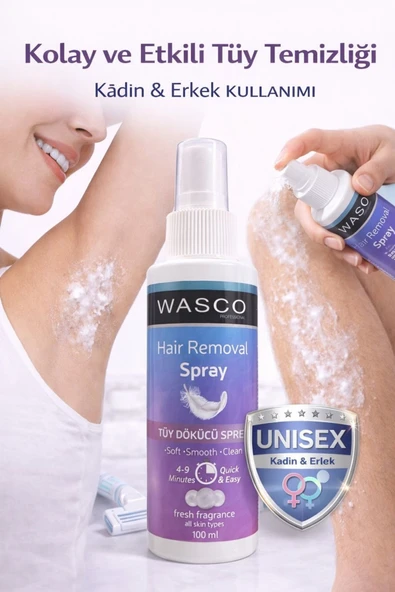 wasco Unisex Tüy Dökücü Sprey 100 ml ürün görseli 1