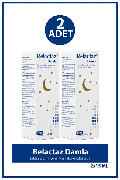 Relactaz Damla 15 ml 2 Adet ürün görseli 1