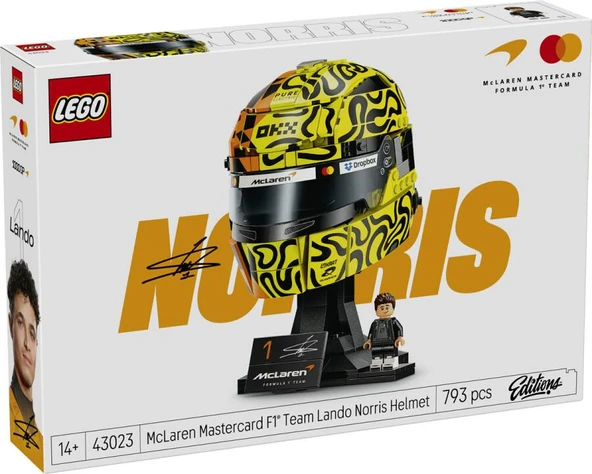 LEGO Editions 43023 Lando Norris Helmet ürün görseli 1