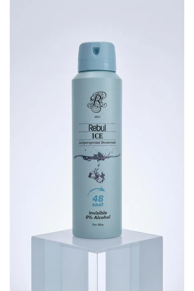 Rebul Ice Erkek Sprey Deodorant 150 ml ürün görseli 1