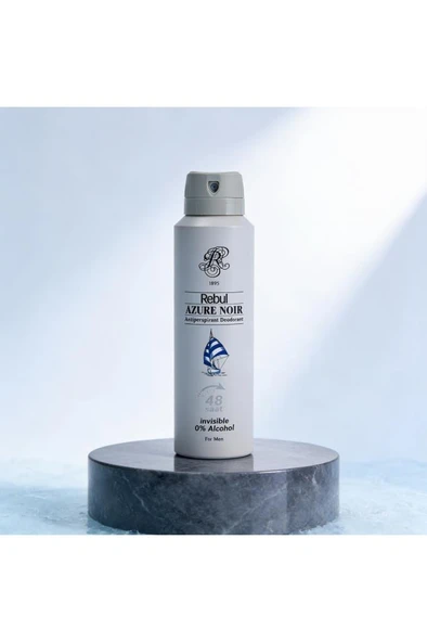 Rebul Azure Noir Erkek Sprey Deodorant 150 ml ürün görseli 1