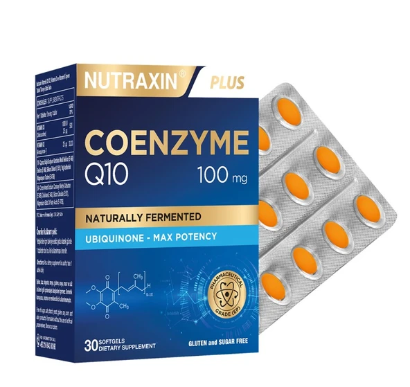 Nutraxin CoQ-10 100 mg 30 Softgel ürün görseli 1