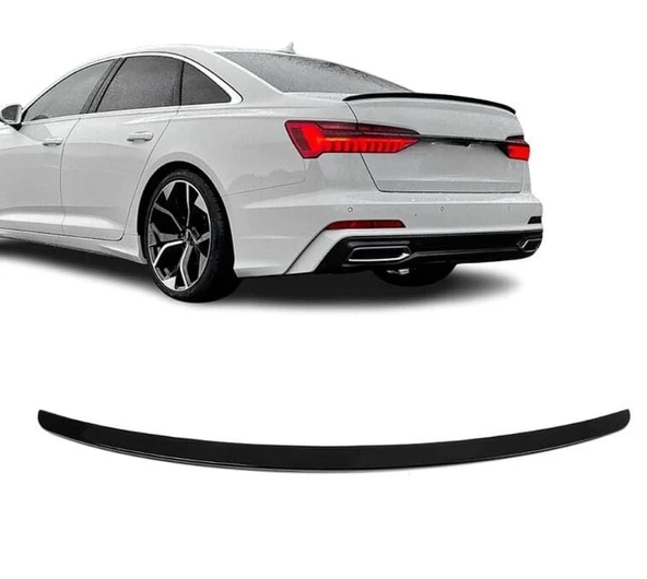 AUTOGP Audi a6 c8 votex bagaj üstü spoiler yarasa model pianoblack2019+ ürün görseli 1