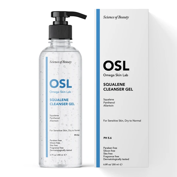 OSL Squalene Cleanser Gel 200 ml - Resim 5