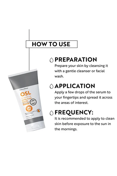 Osl Ultra Fluid Color Light SPF50+ 50 ml - Resim 5