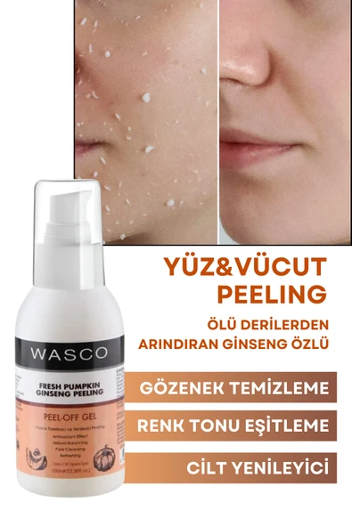 wasco Ölü Derilerden Arındıran Ginseng Özlü, Yenileyici, Aydınlatıcı Yüz Ve Vücut Peelingi ürün görseli 1