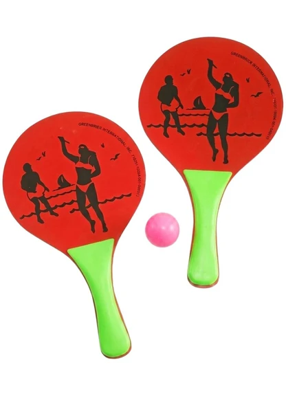 Plaj Tenis Seti Çocuklar İçin Deniz Oyuncak Aksesuar ürün görseli 1