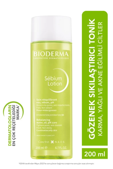 Bioderma Sebium Lotion 200 ml ürün görseli 1