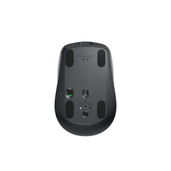 Logitech MX Anywhere 3S Sessiz Kompakt Kablosuz Performans Mouse - Grafit 910-006929 ürün görseli 1