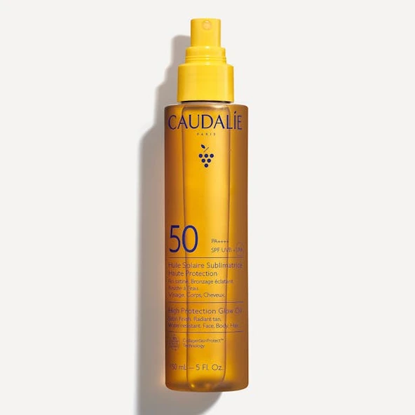 Caudalie High Protection Glow Oil SPF50+ 150 ml ürün görseli 1