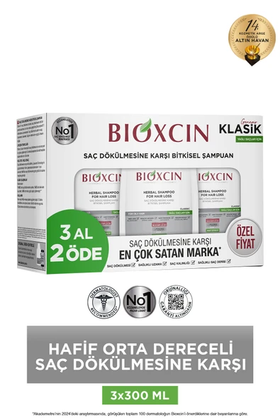 Bioxcin Genesis Yağlı Saçlar İçin Şampuan 300 ml - 3 Al 2 Öde ürün görseli 1