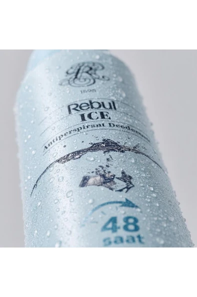 Rebul Ice Erkek Sprey Deodorant 150 ml - Resim 5