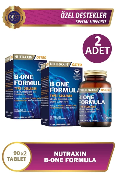 Nutraxin B-One Formula 90 Tablet 2 Adet ürün görseli 1