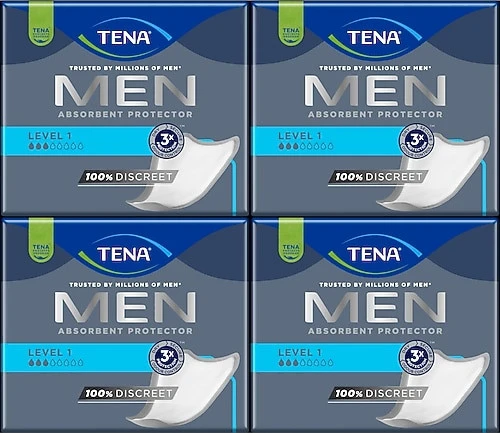 Tena Level 1 3 Damla 24'lü 4 Adet Erkek Mesane Pedi ürün görseli 1