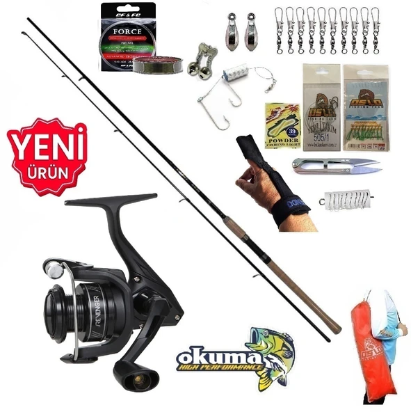 Okuma Revenger Rv-4000A 240cm 15-40gr Daiko Kıyı Olta Takımı Seti ürün görseli 1