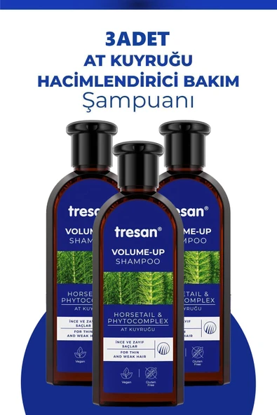 Tresan At Kuyruğu Şampuanı 300 ml 3 Adet ürün görseli 1