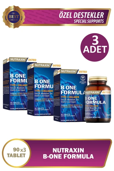 Nutraxin B-One Formula 90 Tablet 3 Adet ürün görseli 1