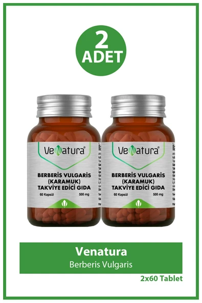 Venatura Berberis Vulgaris 60 Kapsül 2 Adet ürün görseli 1