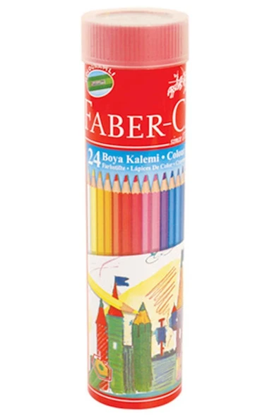 Faber Castel Metal Tüpte Boya Kalemi 24 Renk ürün görseli 1