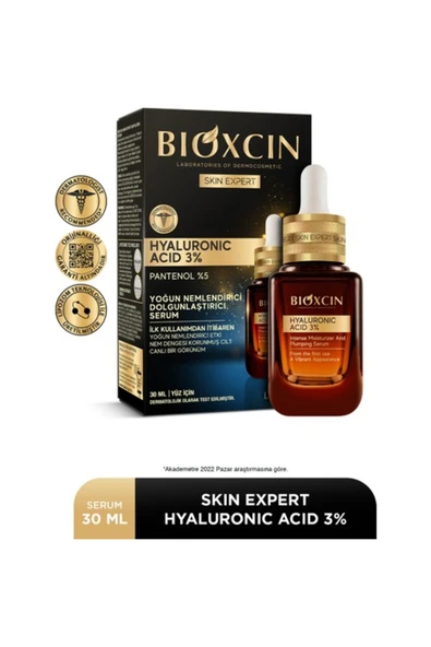 Bioxcin Hyaluronic Acid %3 Yoğun Nemlendirici Dolgunlaştırıcı Serum 30 ml ürün görseli 1