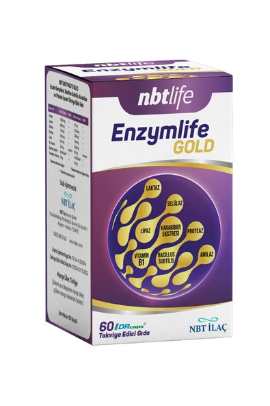 NBT Life Enzymlife Gold 60 Tablet ürün görseli 1