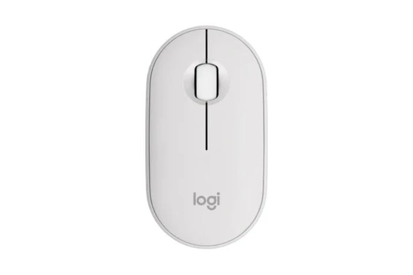 Logitech M350s Pebble 2 Kablosuz Sessiz Kompakt Mouse - Beyaz 910-007013 ürün görseli 1