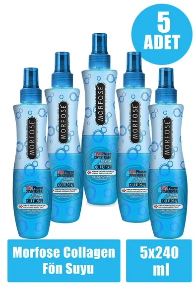 Morfose Collagen Fön Suyu 240 ml 5 Adet ürün görseli 1