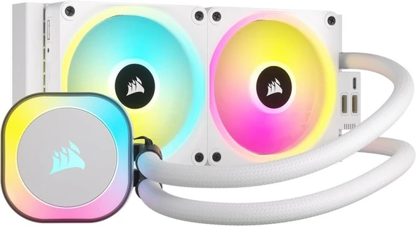 Corsair iCUE LINK H100i RGB AIO CW-9061005-WW 240 mm İşlemci Sıvı Soğutucu ürün görseli 1