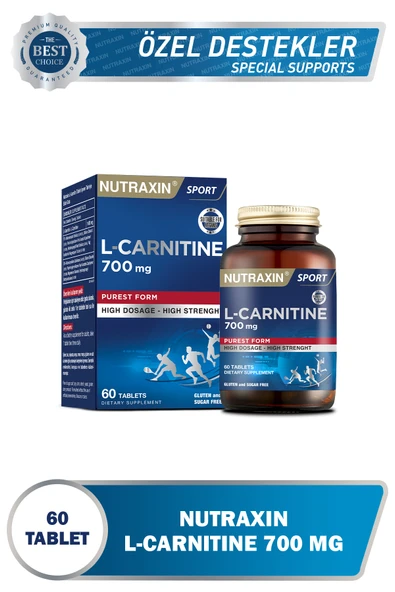 Nutraxin L-Carnitine 60 Kapsül ürün görseli 1
