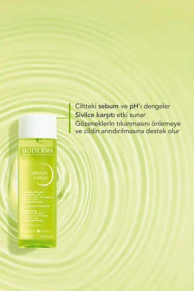 Bioderma Sebium Lotion 200 ml 2 Adet - Resim 3